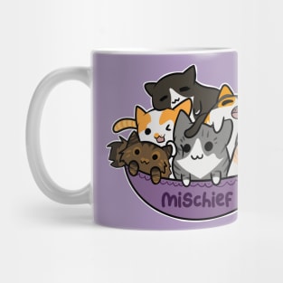 Bowl of Mischief (Cats) Mug